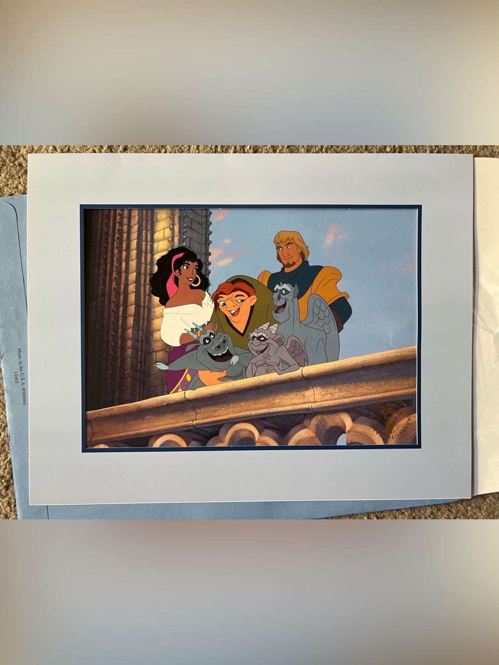 Disney’s The Hunchback of Notre Dame Lithograph